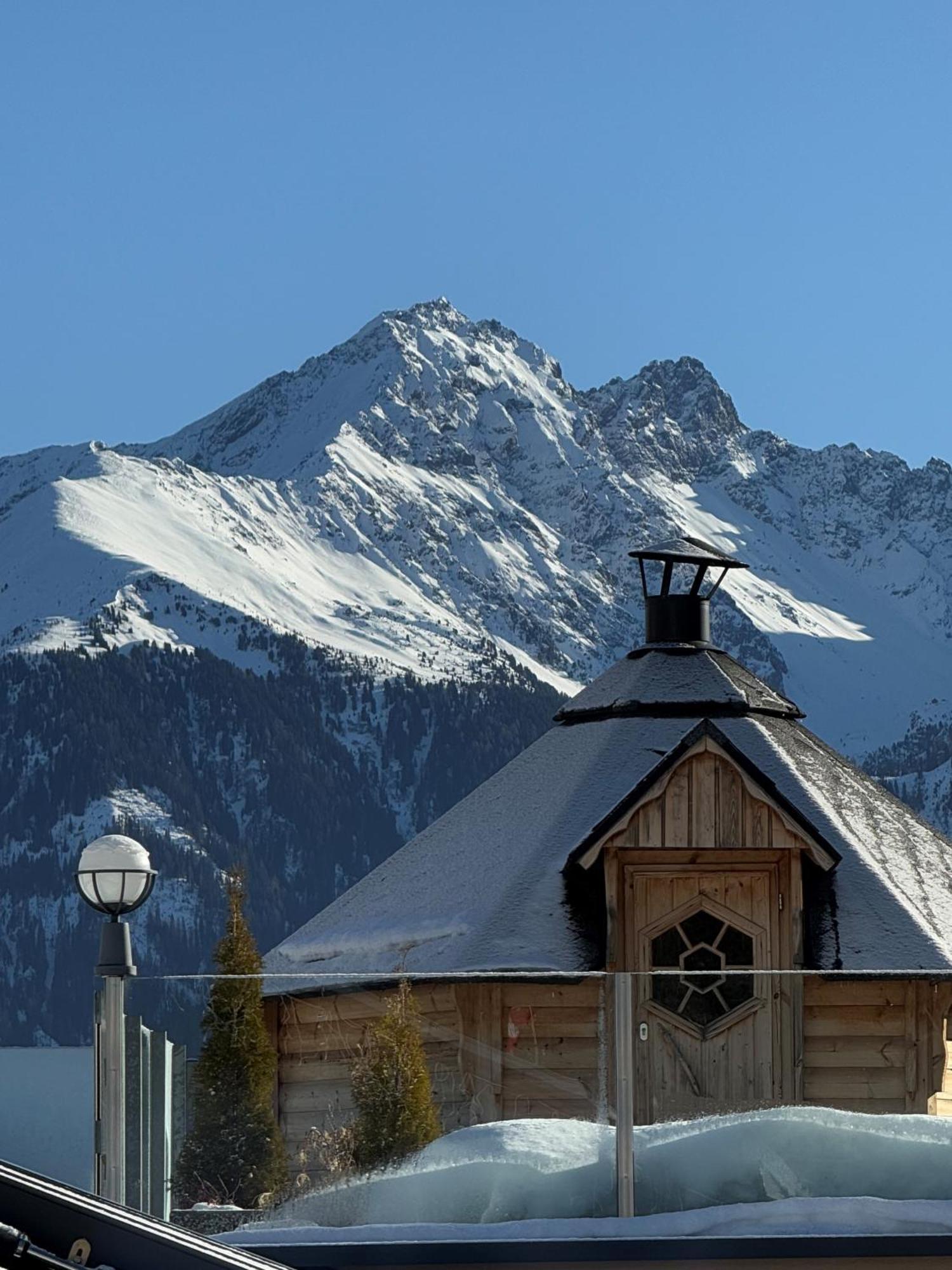 Hotel Garni Alpenjuwel Serfaus Exterior foto
